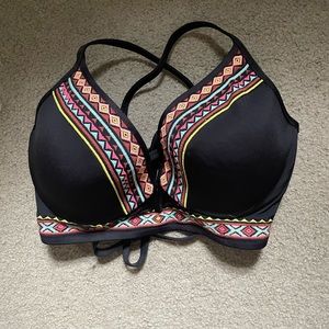 cute tribal print bikini top